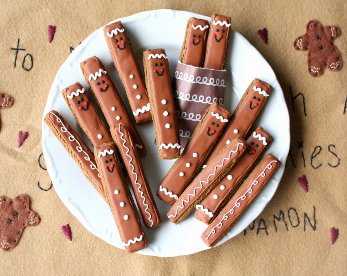 Gingerbread Men Cookie Sticks