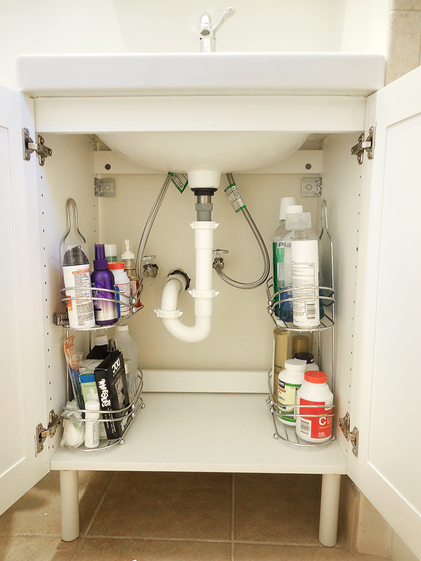 Small Bathroom Storage Solution