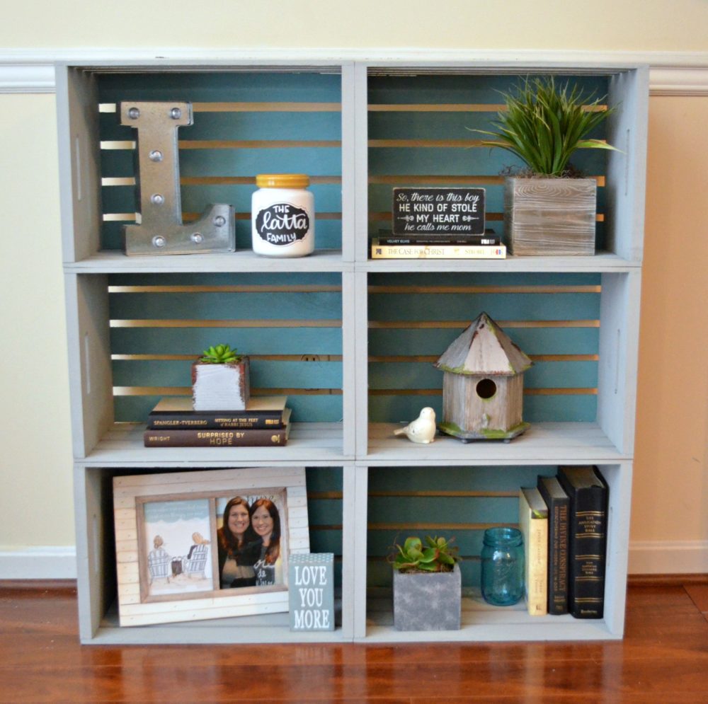 Crate Bookcase