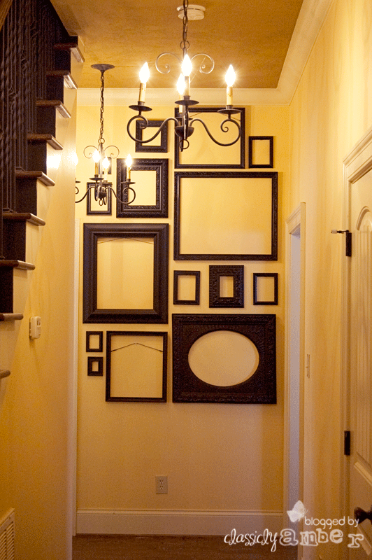 Use Empty Frames As Wall Decor