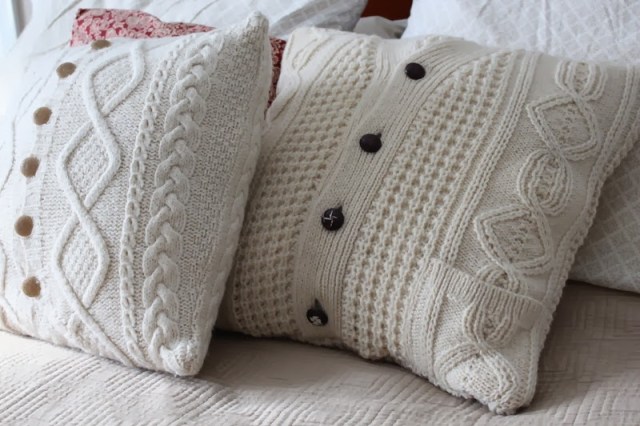 Sweater Pillows
