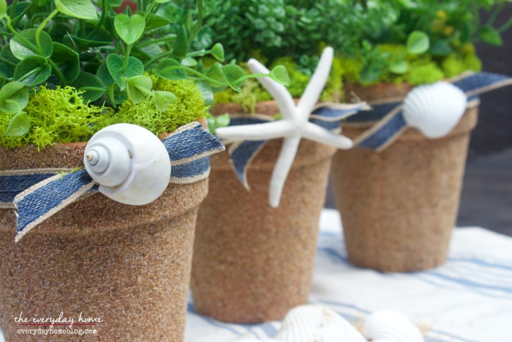 Sand Covered Pots