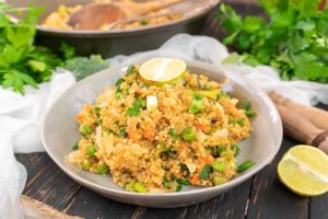 15-Min Quinoa Fried Rice