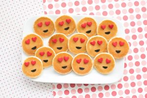 Easy Mini Emoji Pancakes
