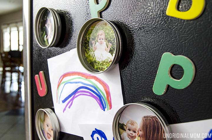 Mason Jar Lid Magnets