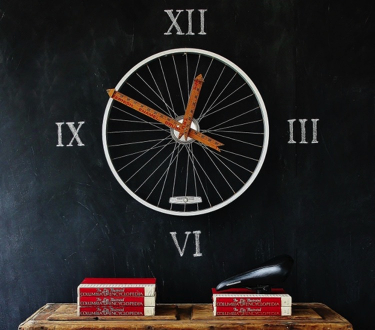 Bicycle Wheel Clock